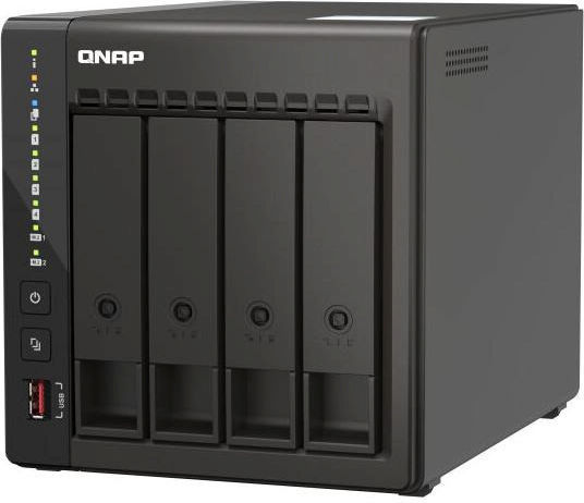 QNap TS-453E NAS με 6 θέσεις για HDD/M.2/SSD και 2 θύρες Ethernet