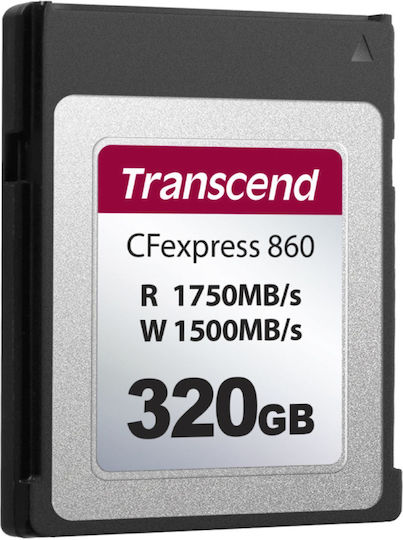 Transcend CFexpress 320GB Клас 10 1750MB/s