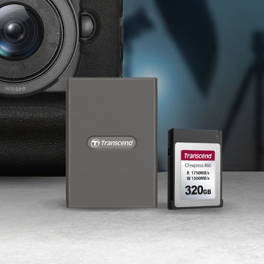 Transcend CFexpress 320GB Клас 10 1750MB/s