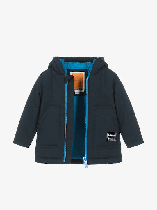 Kinder Freizeitjacke mit Kapuze Blue