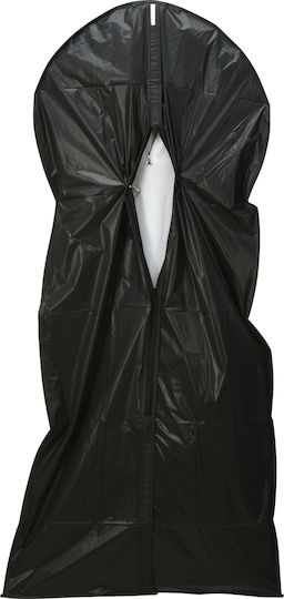 Excellent Houseware Пластмасова Чанта За Съхранение На Костюми В Черен Цвят 60x135см 2 Бройки Excellent Houseware Пластмасова Чанта За Съхранение На Костюми В Черен Цвят 60x135см 2 Бройки