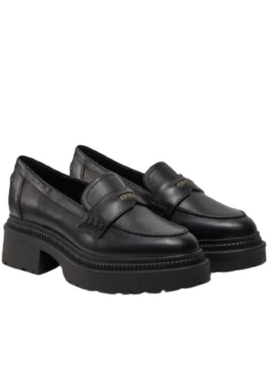 Guess Loafers Dama Din Piele Negru