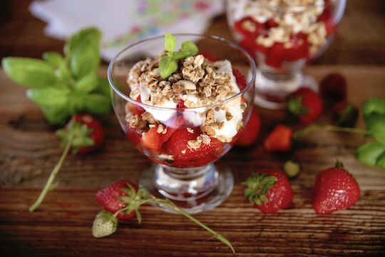 Kadax Ice Cream Serving Bowl Round Glass Transparent 6pcs