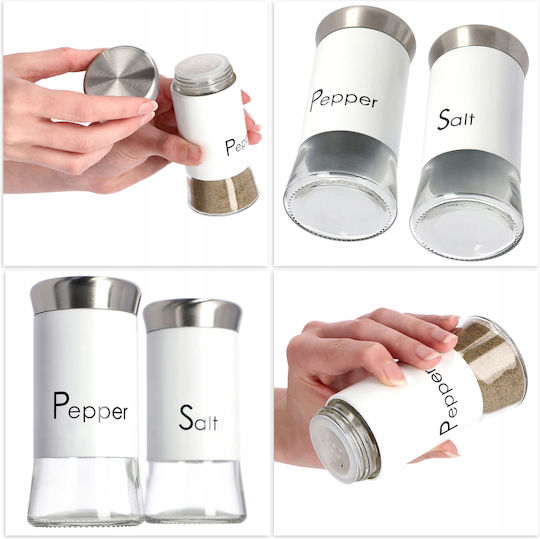 Kadax Salz- und Pfefferset Glas 2Stück