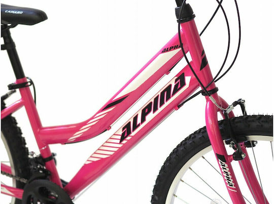Alpina Alpha 26" 2022 Lady Fuchsia Mountain Bike with 7 Speeds