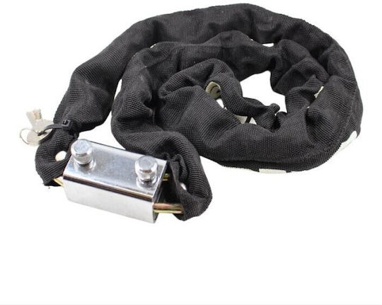 Vorel Security Chain 120cm mit Schlüssel Schwarz
