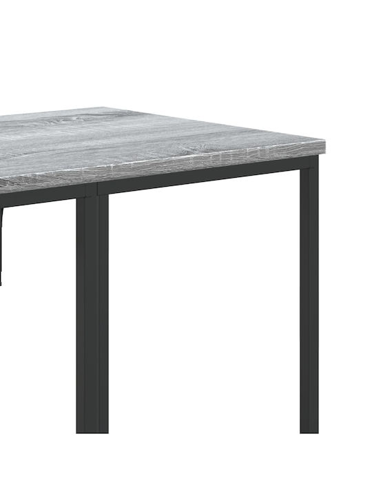 vidaXL Floor Garment Rack made of Wood Gray 97x40x180cm