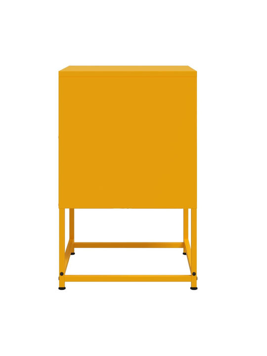 Комоди Метални Жълт 2бр 36x39x60.5см