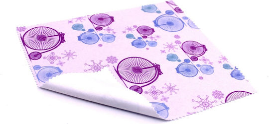 Purple Bicycle Eyewear Cleaning Cloths with Microfibers