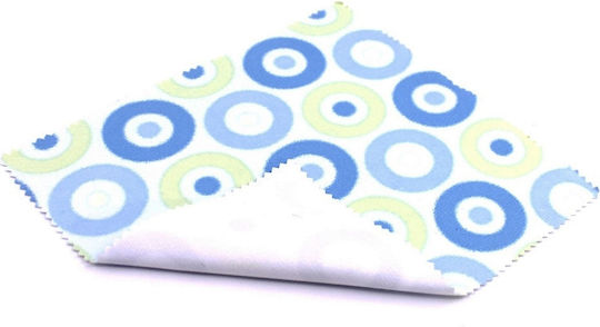 Κύκλοι Cercuri albastre Lavetă de Curățare pentru Ochelari cu microfibre 1buc