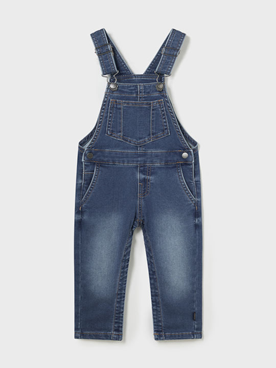 Kinder Latzhose Jeans Dunkles Denim
