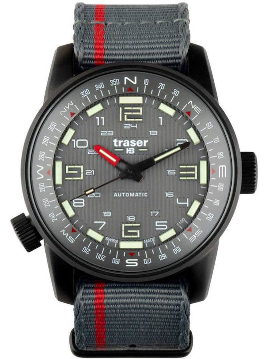Traser H3 P68 Pathfinder T100 Мъжки часовник с батерия и текстилен каишка