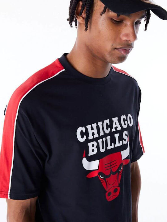 New Era Chicago Ανδρικό Αθλητικό T-shirt Κοντομάνικο Black