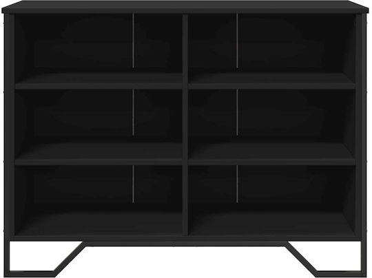 Мебели за съхранение от дърво & метал Black 101x35.5x74.5см