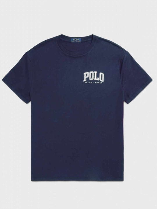 T-shirt Μπλε Σκούρο