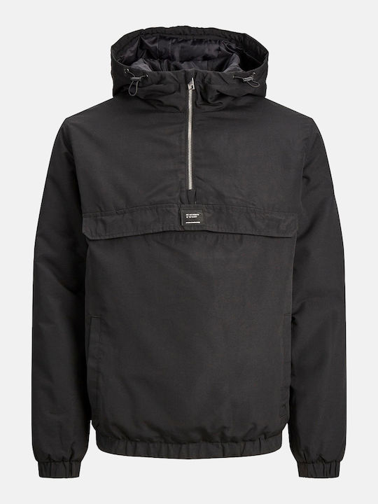 Winter Jacket Windproof Black