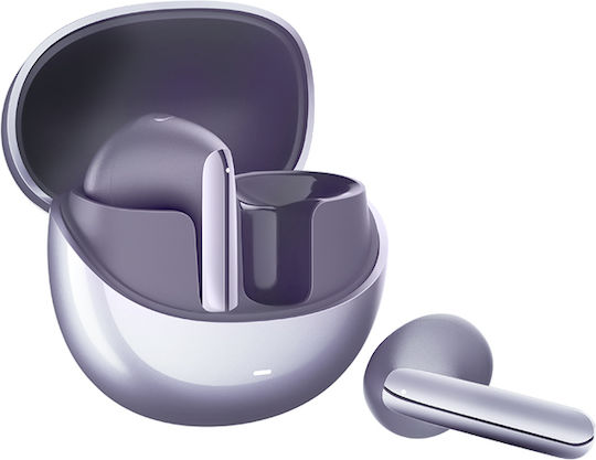 QCY AilyBuds Pro HT10 Bluetooth Handsfree Earphones with Sweat Resistance and Charging Case Purple