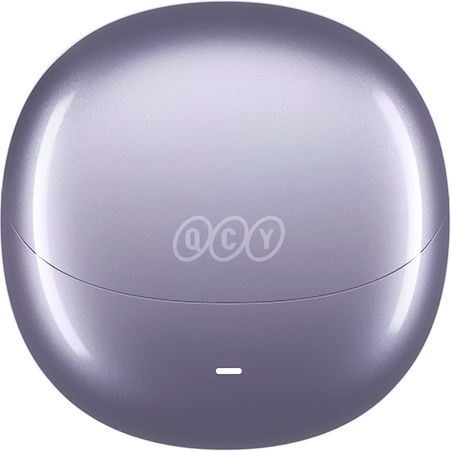 QCY AilyBuds Pro HT10 Bluetooth Handsfree Earphones with Sweat Resistance and Charging Case Purple