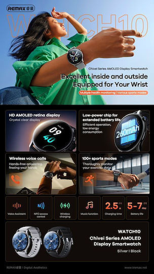 Remax Watch 10 (Μαύρο)