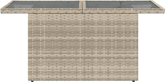 Tisch Stabil Ann. Grey 100x55x73cm