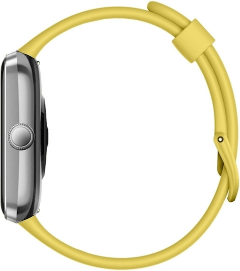 Q&Q Citrea Smartwatch με Παλμογράφο (Κίτρινο)