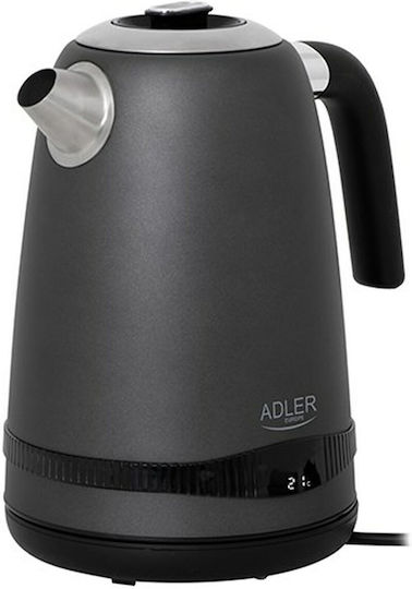 Adler Kettle 1.7lt 2200W Gray