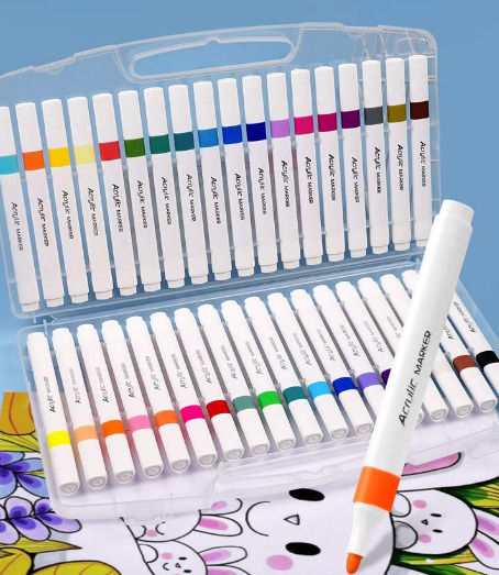 Acryl Zeichenmarker Dicke Set 36Stück