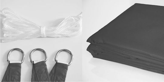 AIO Factory Shade Sail Gray 3x4m