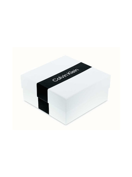 Colier pentru bărbați Calvin Klein din oțel metalic negru 35100032 Bijou Box