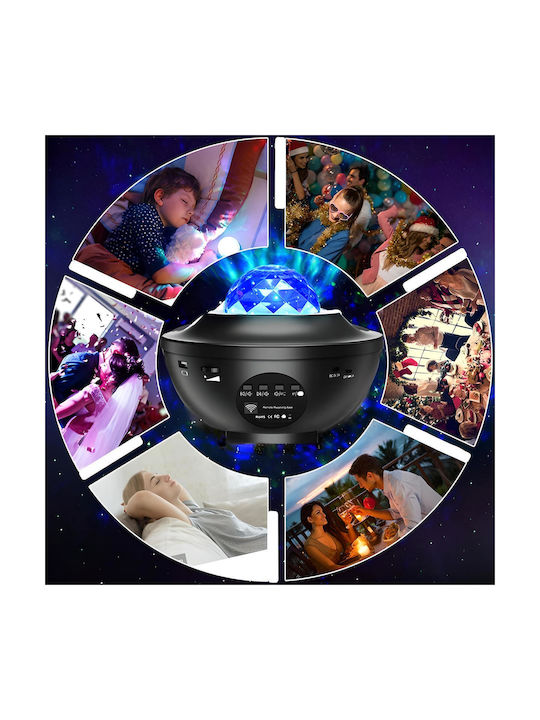 Retoo Star Stars Projector Led Night Lamp Usb + Remote Control