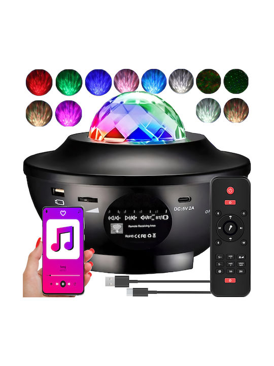 Retoo Star Stars Projector Led Night Lamp Usb + Remote Control
