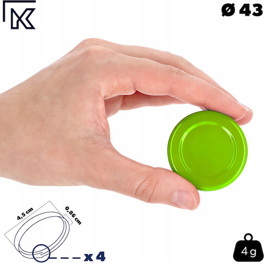 Kadax Deckel aus Metall (1Stück)