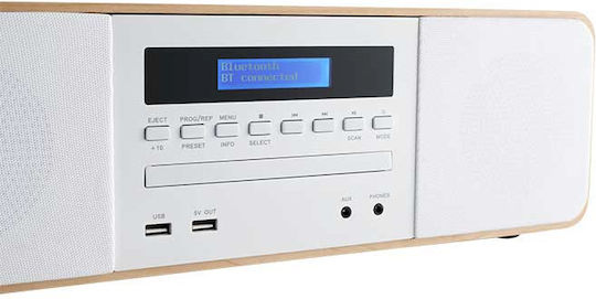 Thomson Ηχοσύστημα 2.0 MIC201IDABBT 60W με CD Player και Bluetooth
