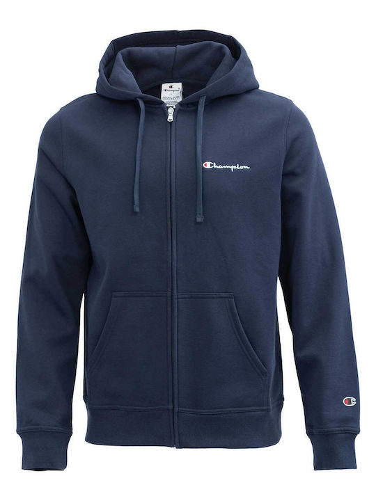 Sweatshirt with Hood Blue