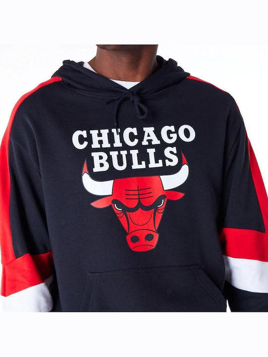 Chicago Bulls Φούτερ με Κουκούλα Black