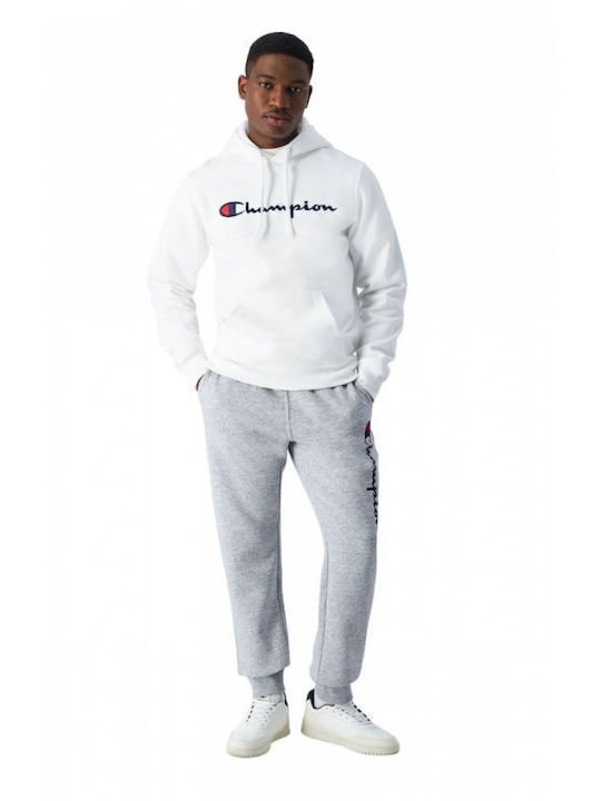 Sweatshirt with Hood White