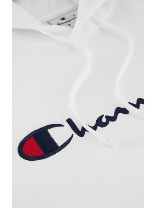 Sweatshirt with Hood White