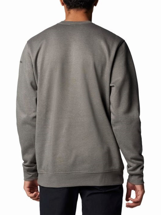 Columbia Trek Men's Sweatshirt Charcoal Heather, Puff Box Gem