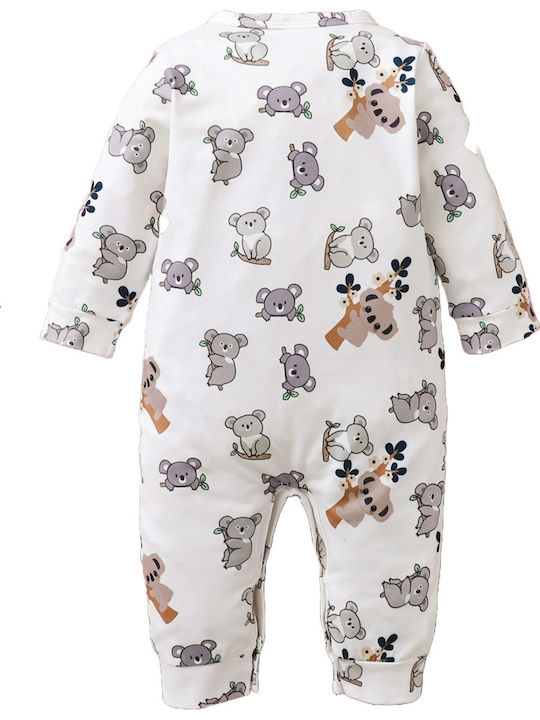 TakTakBaby Babystrampler Langärmliges Weiß