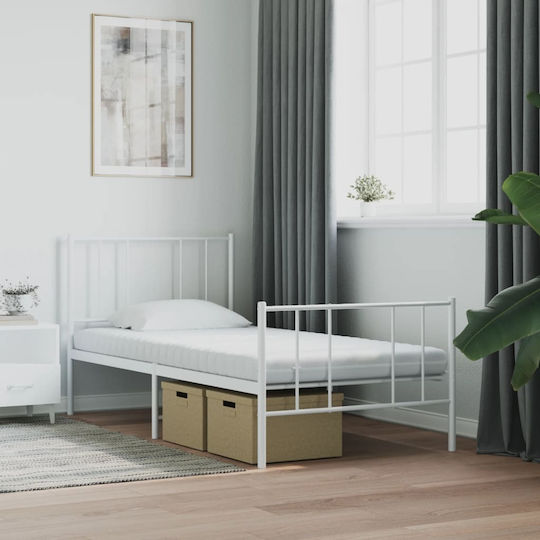 vidaXL Единичен Матрак 90x210x10см