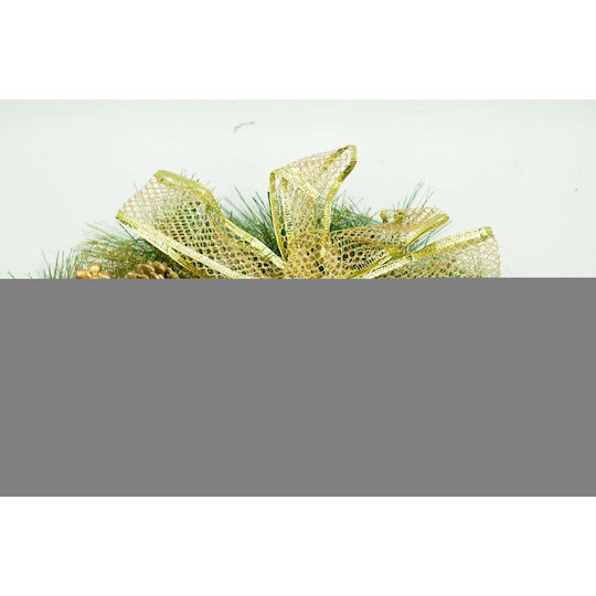 Crăciun Decorativ Plastic Coroană de flori cu Diametru 40cm.