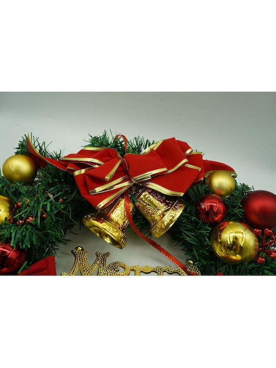 Weihnachtsdekoration Kunststoff Kranz mit Durchmesser 40cm. Flippy