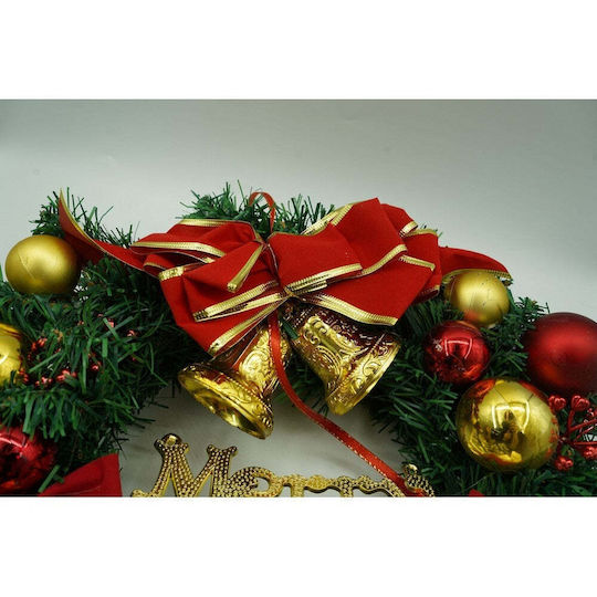 Crăciun Decorativ Plastic Coroană de flori cu Diametru 40cm. Flippy