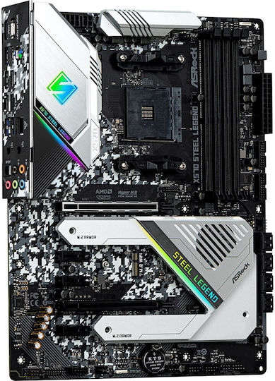 ASRock X570 Steel Legend Motherboard ATX με AMD AM4 Socket