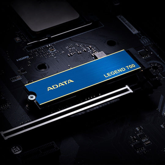 Adata LEGEND 700 SSD 512GB M.2 mit PCI Express 3.0 Kommunikationsprotokoll und Kühlkörper ALEG-700-512GCS Menge