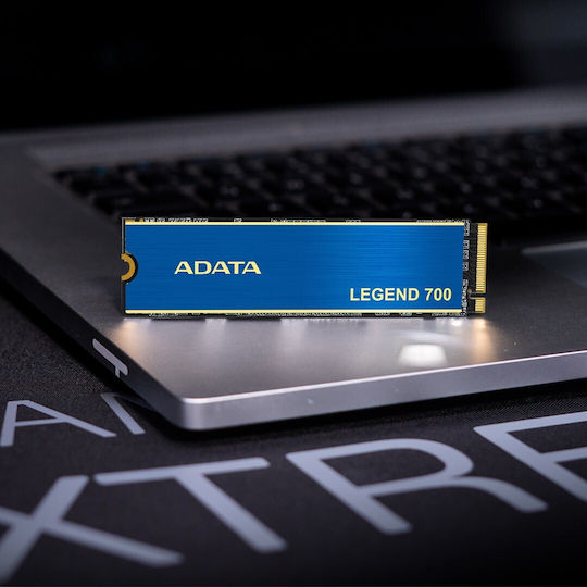 Adata LEGEND 700 SSD 512GB M.2 mit PCI Express 3.0 Kommunikationsprotokoll und Kühlkörper ALEG-700-512GCS Menge