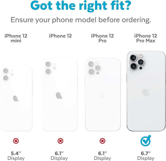 Speck Back Cover Plastic Transparent (iPhone 12 / 12 Pro)