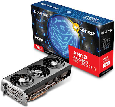 Sapphire Radeon RX 7900 GRE 16GB GDDR6 Nitro+ OC Κάρτα Γραφικών