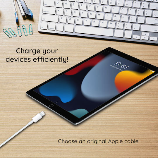 Apple USB-C to Lightning Cable 96W Λευκό 1m Bulk (4GN33Z/A)