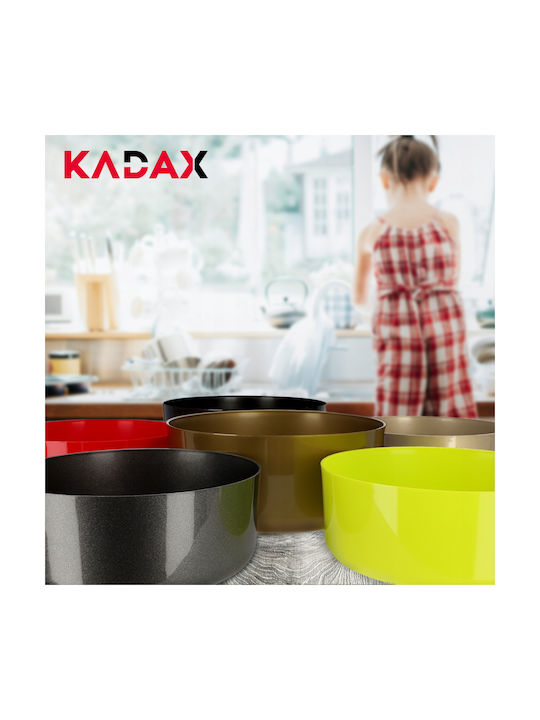 Kadax Γλάστρα Πλαστική Χρυσή 26x26εκ.
